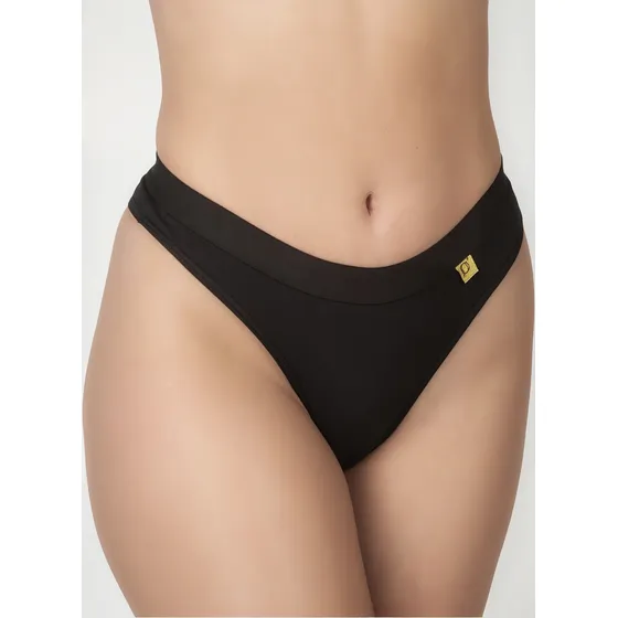 10 Calcinha Fio Dental Algodão Lisa Elástico Tanga Lingerie