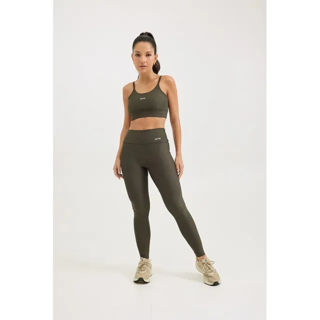 Conjunto Feminino Fitness Blackout Top E Legging - Arm