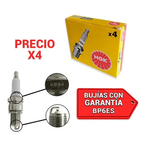 Bujia Suzuki Super Carry L4 1.0 Carb 92-97. Ngk Original