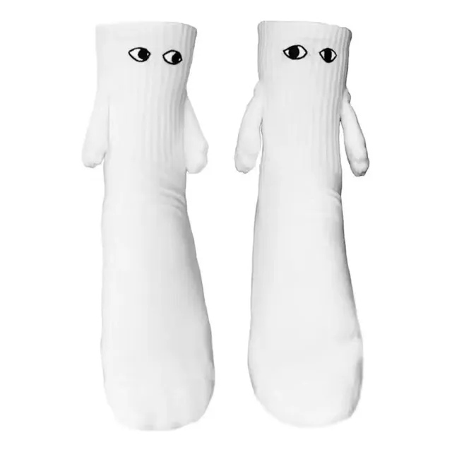 1 Par De Calcetines Modernos Para Mujer, Divertidos, Creativ
