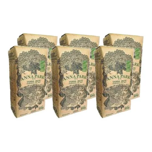 Yerba Mate Orgánica Anna Park 6 Unidades X 500 G