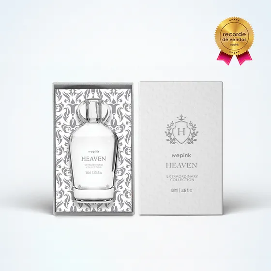 Perfume Heaven Colônia 100ml Wepink + Brinde