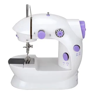 Mini MĂĄquina De Costura Reta Com Luz Epsilon Eps-sm205 PortĂĄtil Branca Mini MĂĄquina De Costura Reta Com Luz Epsilon Eps-sm205 PortĂĄtil Branca