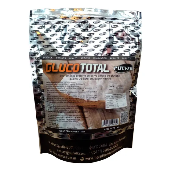 Glucototal 10 Kg Pulver Glucosa Súper Energizante Sin Tacc