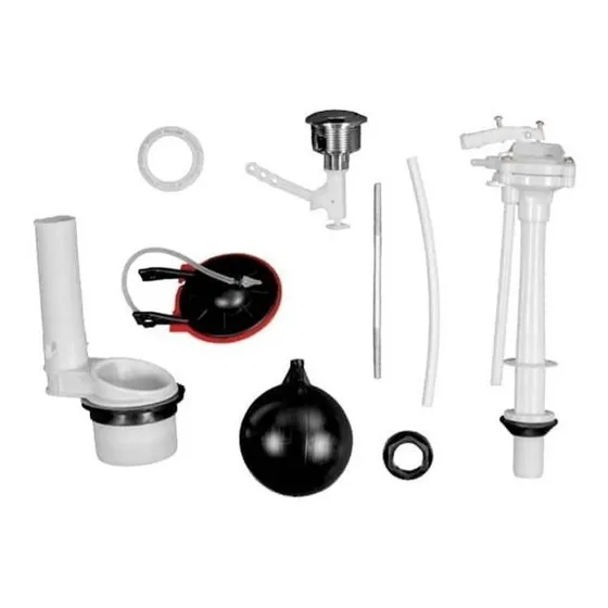 Herraje Para Poceta Oasis Con Botón Venceramica Cod: 7025120