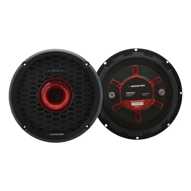 Par Medios Rangos 8 Pulgadas Monster Smd803 1400w
