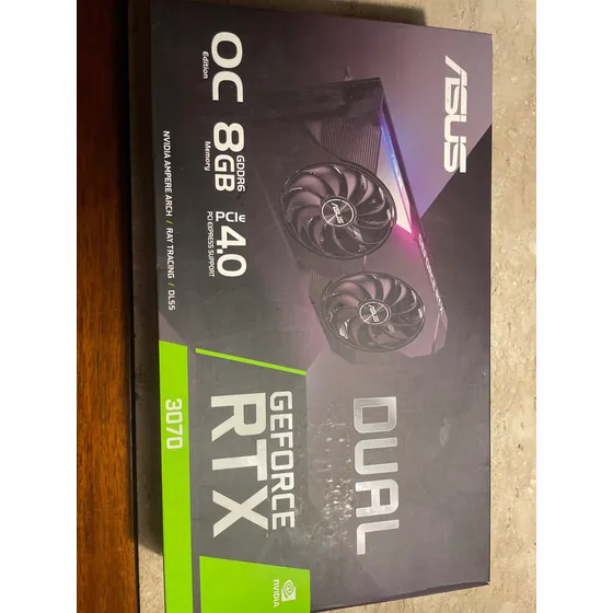 Ásus Nvidia Dual 3070