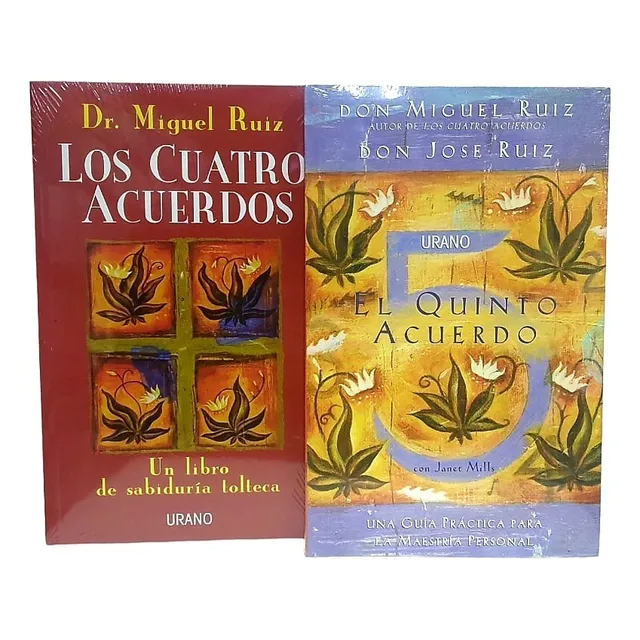 Los Cuatro Acuerdos + Quinto Acuerdo ( Originales Y Nuevos )