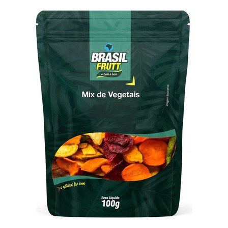 Mix De Vegetais Brasil Frutt Pacote 100g Mix De Vegetais Brasil Frutt Pacote 100g