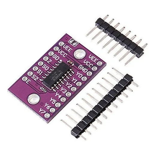 Multiplexor Analógico Cd-4051 74hc4051 8 Canales Mux