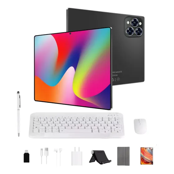 Tablet 512gb12gb Ram Android 13 Sim Tablet Con Teclado