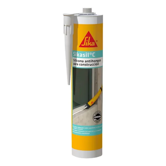 Silicona Neutra 300 Ml Cartucho Blanco Sika-sil C - Calidad