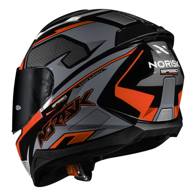 Norisk Razor Speedmax Gray Orange Cinza Laranja Lançamento