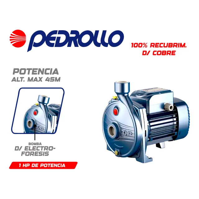 Bomba De Agua Pedrollo 1hp 
