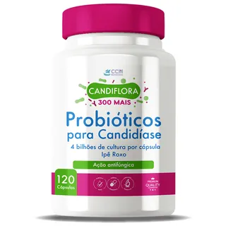 Probioticos Candidiase Candiflora Mais Ipe Roxo 120 Caps Probioticos Candidiase Candiflora Mais Ipe Roxo 120 Caps