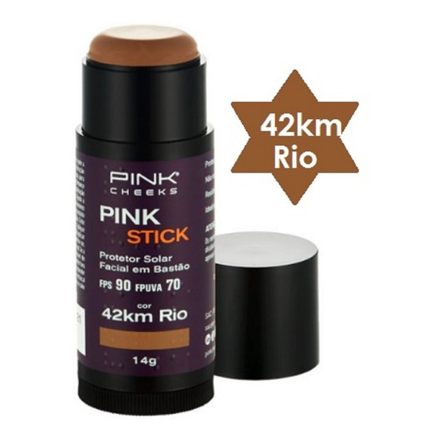 Pinkcheeks Protetor Solar Facial Pink Stick Fps 90 Cor 42rio Pinkcheeks Protetor Solar Facial Pink Stick Fps 90 Cor 42rio