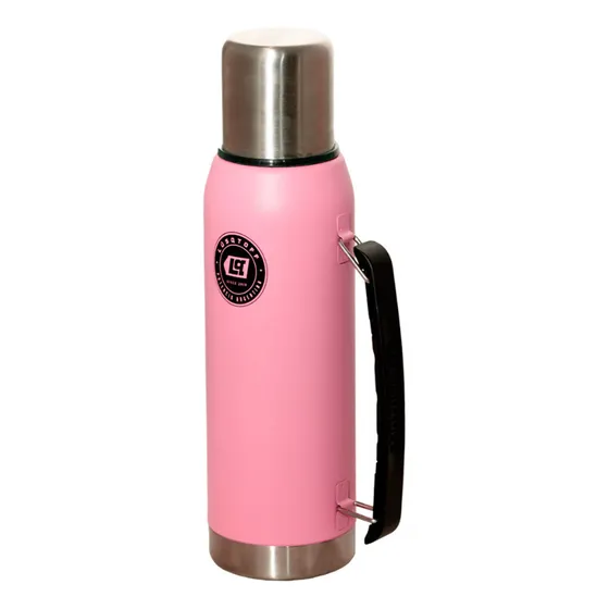 Termo Acero Inoxidable 1 Litro Rosa Manija Goat Tl1-9r