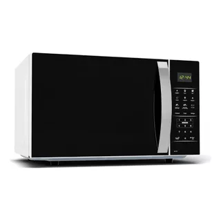 Micro-ondas BritĂąnia Bmo38 33 Litros Limpa FĂĄcil Painel Digital 1400w Branco Com Detalhe Preto 110v Micro-ondas BritĂąnia Bmo38 33 Litros Limpa FĂĄcil Painel Digital 1400w Branco Com Detalhe Preto 110v