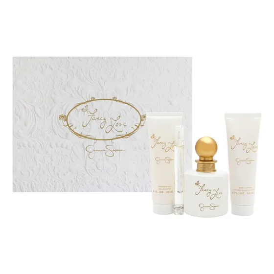 Set De Regalo Perfume Jessica Simpson Fancy Love De 4 Piezas