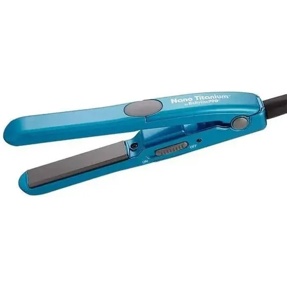 Mini Plancha De Viaje Babyliss Pro Placa 1/2 PuLG Color Azul