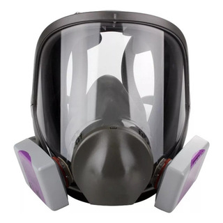 6800 Máscara De Gás Completa Com 2 Filtros 3m 7093 6800 Máscara De Gás Completa Com 2 Filtros 3m 7093