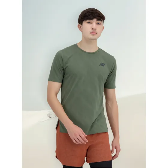 Remera New Balance De Hombre - Mt23281don