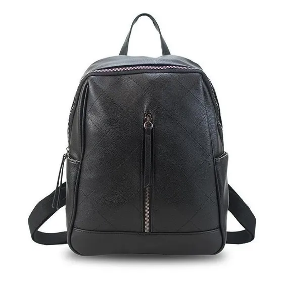 Mochila Theran - Lincoln's Color Negro Diseño de la tela Liso
