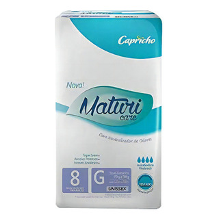 Fralda Geriátrica Maturi Care Confort G 8 Unidades Tamanho Grande Fralda Geriátrica Maturi Care Confort G 8 Unidades Tamanho Grande