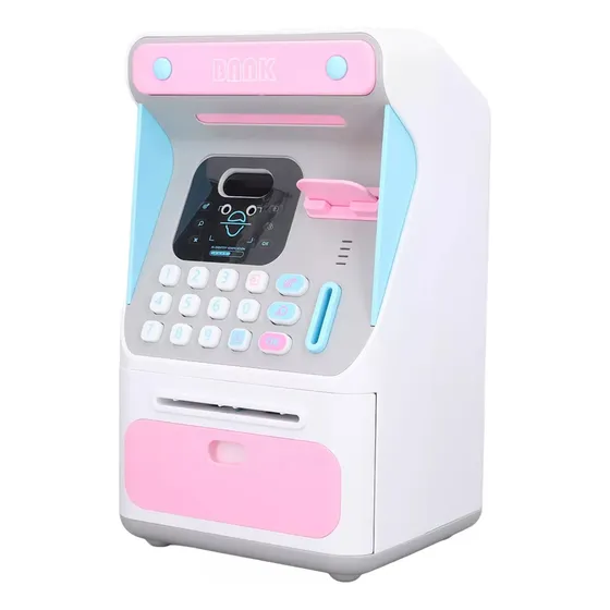 Alcancía Electrónica, Cajero Automático Para Niños, Banco