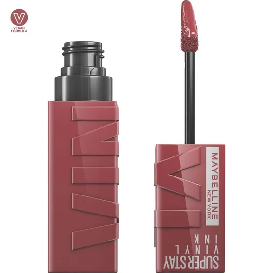 Labial Líquido Maybelline Superstay Vinyl Ink Acabado Brillante Color Witty