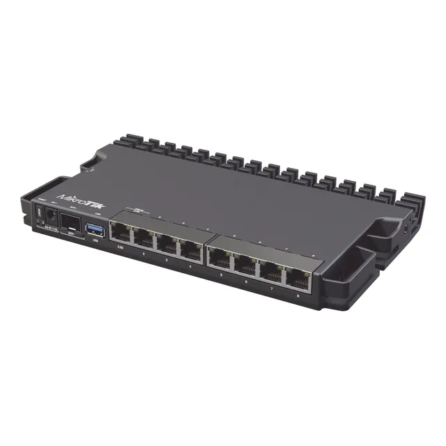 Routerboard Cpu 4 Núcleos 8 Puertos Gigabit 1 Sfp+ Mikrotik
