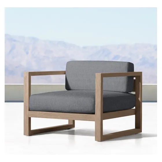 Silla Poltrona Moderna En Madera. Cod. 947.