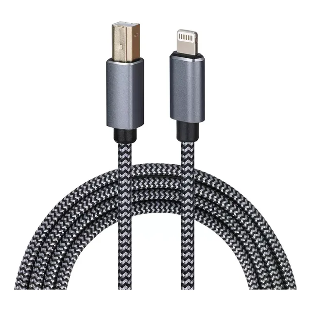 Cable Para iPhone A Midi Para Piano Electrónico Impresora 5m
