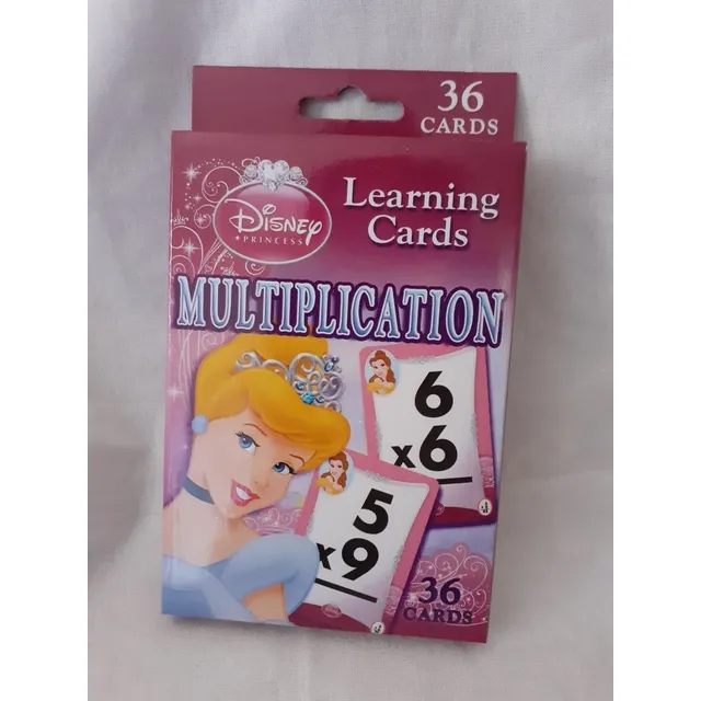 Cartas Educativas Tablas De Multiplicar/ Aprender/cenicienta