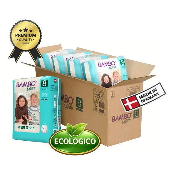Pañal Bambo Nature Eco Friendly 8 Talla 4xl - Pants - 16unid