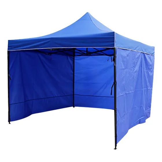 Carpa Toldo 3x3 Blanco Plegable Lona Impermeable Paredes