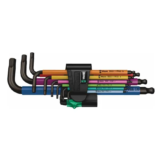 Wera Jgo Llave Hex Mod.950/9 Hex-plus Multicolor 073593