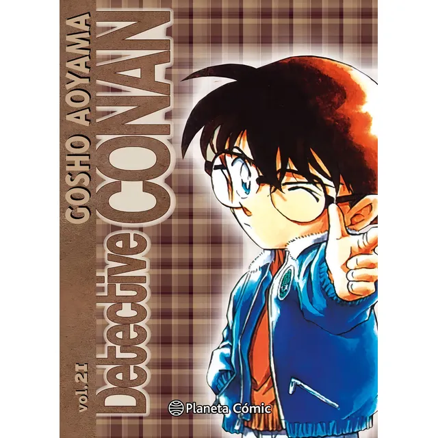 Detective Conan nÃÂº 21, de Aoyama, Gosho. Editorial Planeta Cómic, tapa blanda en español