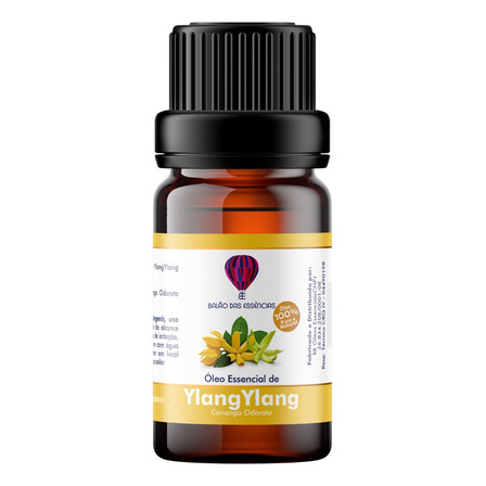 Óleo Essencial Ylang Ylang 100% Puro Natural 10ml Óleo Essencial Ylang Ylang 100% Puro Natural 10ml
