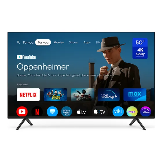 Smart Tv Led Uhd 50 Bgh Google Tv B5024us6g