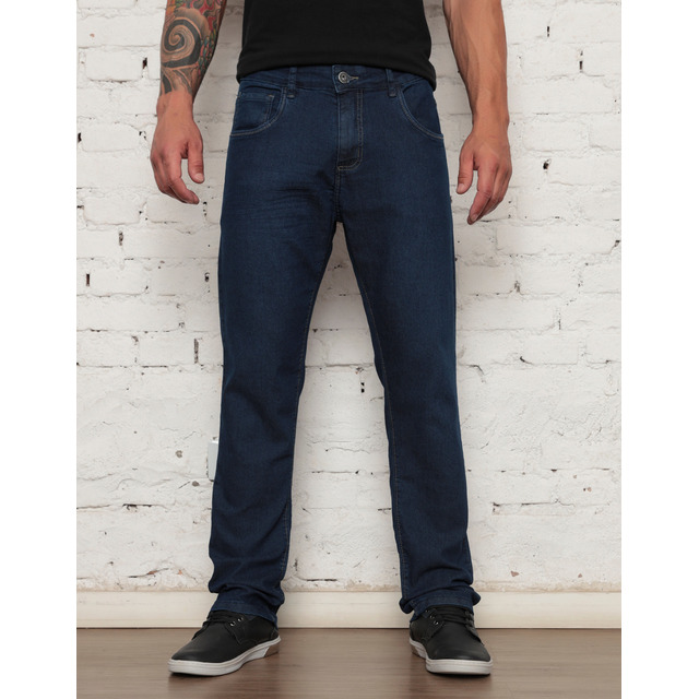 Calça Jeans Masculina Tradicional Corte Reto Calça Jeans Masculina Tradicional Corte Reto