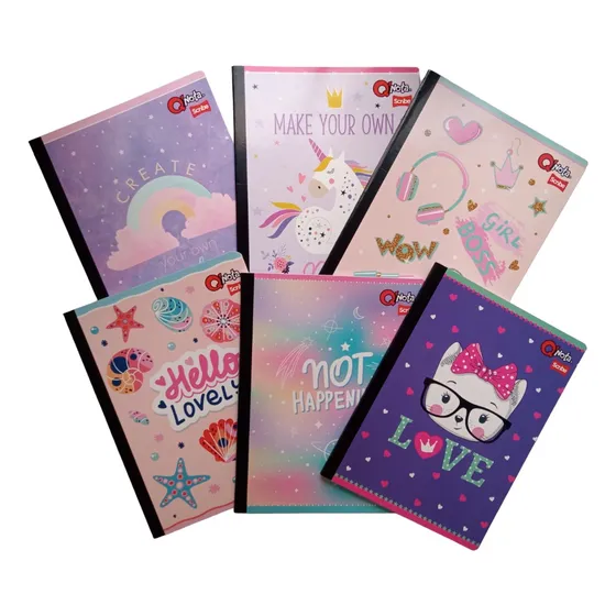 10 Cuadernos  Económicos Cosidos 50 Hojas