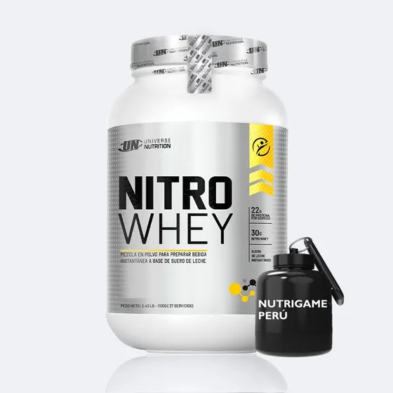 Nitro Whey 1.1 Kg Proteina Whey - Tienda Fisica