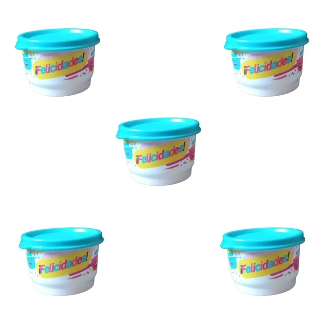 Tupperware Pack De 5 Recipientes Cuarteto De 150 Ml Cada Uno