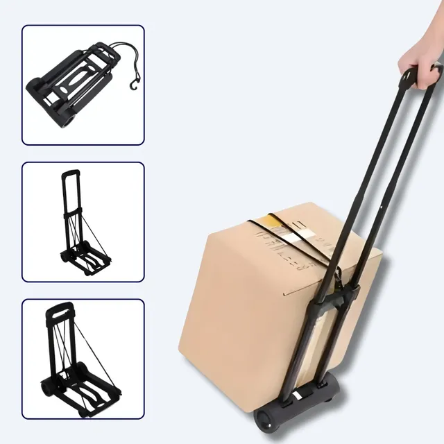 Carrinho Plataforma Para Pequenas Cargas Até 40kg Extensível