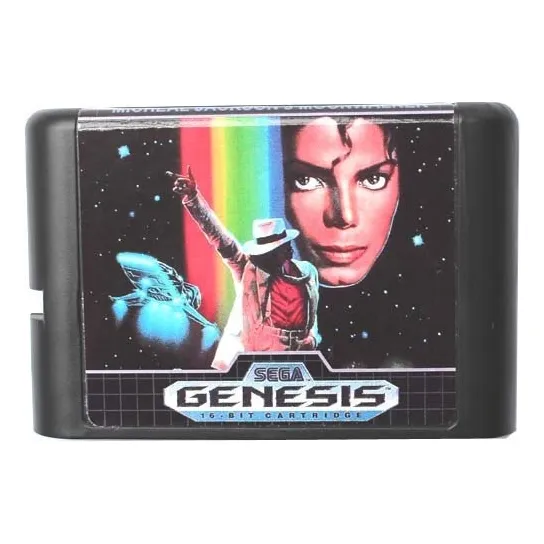 Jogo De Mega Drive Michael Jackson's Moonwalker, Sega