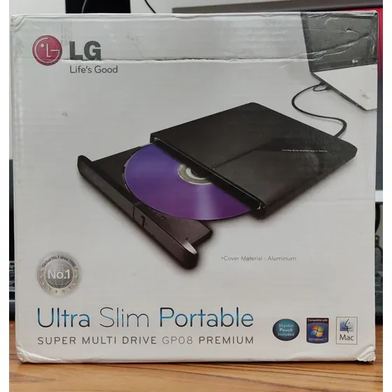Dvd+rw Dl Ultra Slim Portable LG
