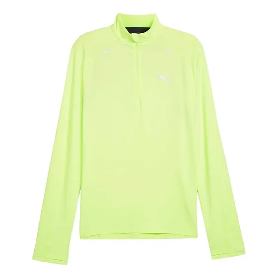 Sudadera Puma Deportiva 1/4 Zip Drycell Ligera Fresca