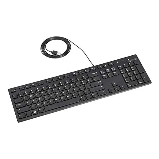 Amazon Basics Teclado Usb Con Cable De Perfil Bajo
