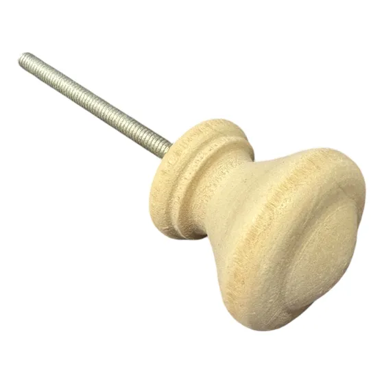 Manija Tirador Perilla  Madera X 10 Unidades Con Kit